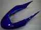 Preisgünstige Honda CBR600 F4i Motorrad Verkleidung Kit 2004-2007 - Blau Glanzendes Schwarz