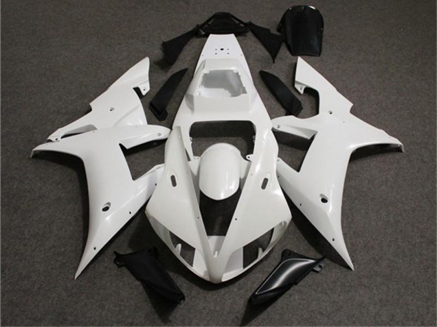 Preisgünstige Yamaha YZF R1 Motorrad Verkleidung 2002-2003 - Unbemalt
