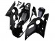 Preisgünstige Yamaha YZF R6 Motorrad Verkleidung 1998-2002 - Glanzendes Schwarz Matt Schwarz