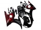 Preisgünstige Yamaha YZF R6 Motorrad Verkleidung Kit 2003-2004 - Glanzendes Schwarz Rot