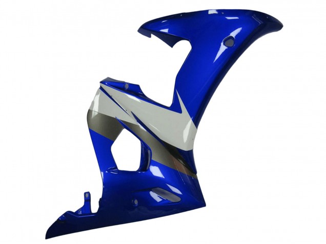 Preisgünstige Yamaha YZF R6 Motorrad Verkleidung 2003-2004 - Blau Weiss