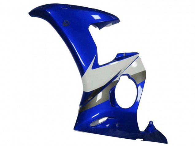 Preisgünstige Yamaha YZF R6 Motorrad Verkleidung 2003-2004 - Blau Weiss