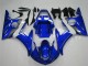 Preisgünstige Yamaha YZF R6 Motorrad Verkleidung 2003-2004 - Blau Weiss