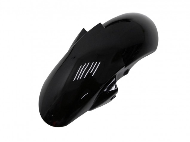 Preisgünstige Yamaha YZF R6 Motorrad Verkleidung 2003-2004 - Glanzendes Schwarz Matt Schwarz