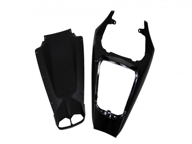 Preisgünstige Yamaha YZF R6 Motorrad Verkleidung 2003-2004 - Glanzendes Schwarz Matt Schwarz