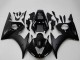 Preisgünstige Yamaha YZF R6 Motorrad Verkleidung 2003-2004 - Glanzendes Schwarz Matt Schwarz