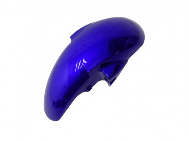 Preisgünstige Yamaha YZF R6 Motorrad Verkleidung 2003-2004 - Blau Weiss Glanzendes Schwarz