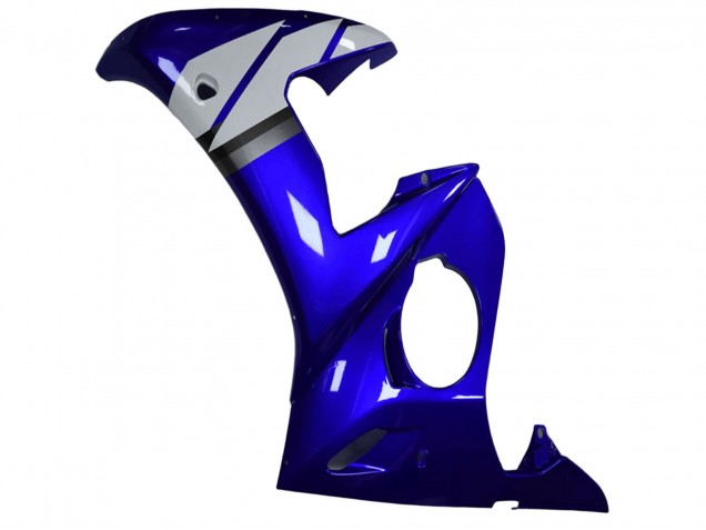 Preisgünstige Yamaha YZF R6 Motorrad Verkleidung 2003-2004 - Blau Weiss