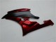 Preisgünstige Yamaha YZF R6 Motorrad Verkleidung Kit 2006-2007 - Rot Matt Schwarz