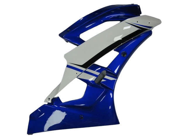 Preisgünstige Yamaha YZF R6 Motorrad Verkleidung 2006-2007 - Blau Weiss Schwarz