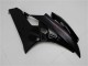 Preisgünstige Yamaha YZF R6 Motorrad Verkleidung Kit 2006-2007 - Glanzendes Schwarz Matt Schwarz