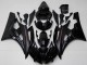 Preisgünstige Yamaha YZF R6 Motorrad Verkleidung Kit 2006-2007 - Glanzendes Schwarz Matt Schwarz