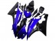Preisgünstige Yamaha YZF R6 Motorrad Verkleidung 2006-2007 - Blau Matt Schwarz