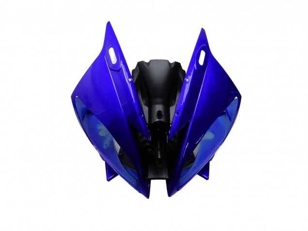 Preisgünstige Yamaha YZF R6 Motorrad Verkleidung 2006-2007 - Blau Matt Schwarz