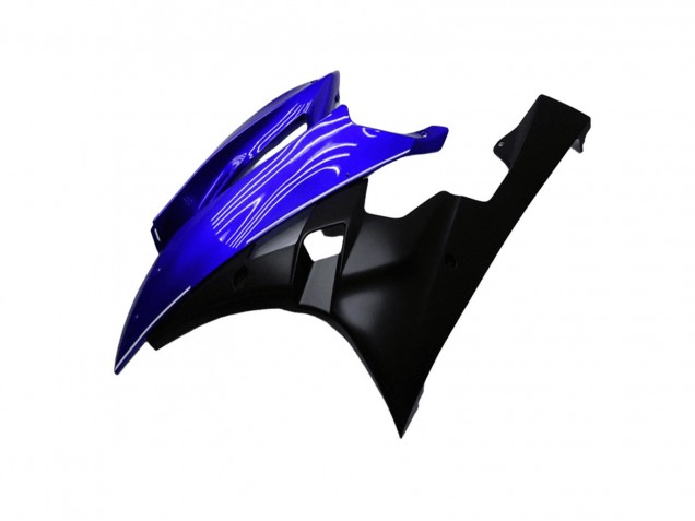 Preisgünstige Yamaha YZF R6 Motorrad Verkleidung 2006-2007 - Blau Matt Schwarz