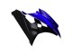 Preisgünstige Yamaha YZF R6 Motorrad Verkleidung 2006-2007 - Blau Matt Schwarz