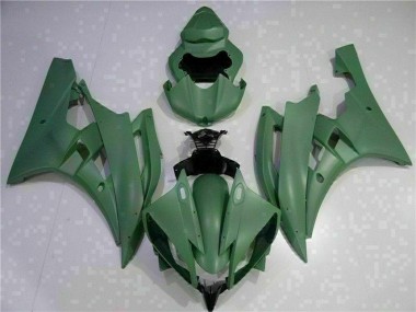 Preisgünstige Yamaha YZF R6 Motorrad Verkleidung 2006-2007 - Armee Grun