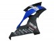 Preisgünstige Yamaha YZF R6 Motorrad Verkleidung 2008-2016 - Weiss Blau Matt Schwarz Yamalube