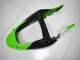 Preisgünstige Kawasaki ZX6R Motorrad Verkleidung Kit 2000-2002 - Grun Weiss Schwarz