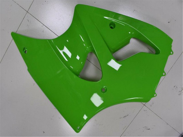 Preisgünstige Kawasaki ZX6R Motorrad Verkleidung 2000-2002 - Grun Schwarz