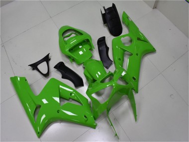 Preisgünstige Kawasaki ZX6R Motorrad Verkleidung 2003-2004 - Grun