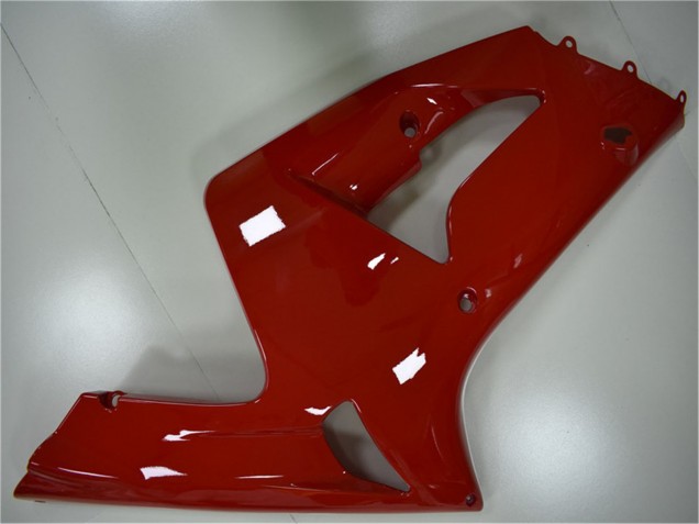 Preisgünstige Kawasaki ZX6R Motorrad Verkleidung Kit 2003-2004 - Rot