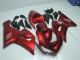 Preisgünstige Kawasaki ZX6R Motorrad Verkleidung 2005-2006 - Bonbon Rot