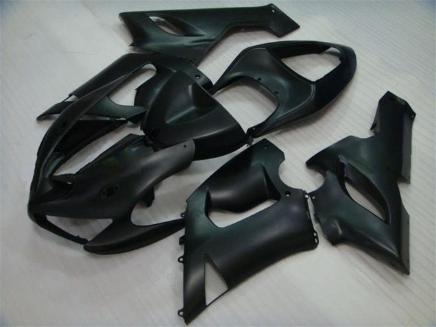 Preisgünstige Kawasaki ZX6R Motorrad Verkleidung 2005-2006 - Matt Schwarz