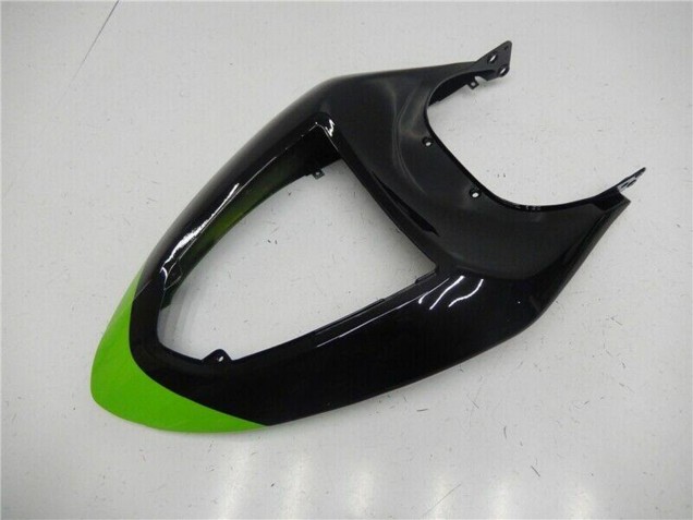 Preisgünstige Kawasaki ZX6R Motorrad Verkleidung 2005-2006 - Grun Glanzendes Schwarz
