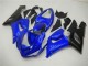Preisgünstige Kawasaki ZX6R Motorrad Verkleidung 2005-2006 - Blau Matt Schwarz
