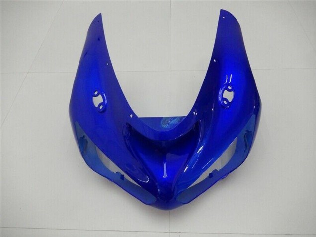 Preisgünstige Kawasaki ZX6R Motorrad Verkleidung 2005-2006 - Blau Matt Schwarz