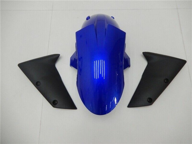 Preisgünstige Kawasaki ZX6R Motorrad Verkleidung 2005-2006 - Blau Matt Schwarz