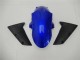 Preisgünstige Kawasaki ZX6R Motorrad Verkleidung 2005-2006 - Blau Matt Schwarz