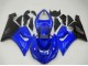 Preisgünstige Kawasaki ZX6R Motorrad Verkleidung 2005-2006 - Blau Matt Schwarz