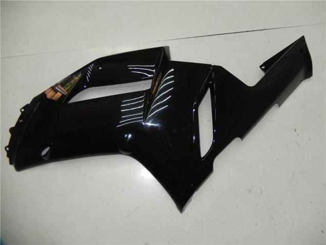 Preisgünstige Kawasaki ZX6R Motorrad Verkleidung 2007-2008 - Glanzendes Schwarz