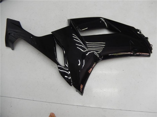 Preisgünstige Kawasaki ZX6R Motorrad Verkleidung 2007-2008 - Glanzendes Schwarz