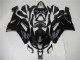 Preisgünstige Kawasaki ZX6R Motorrad Verkleidung 2007-2008 - Glanzendes Schwarz