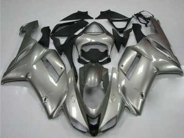 Preisgünstige Kawasaki ZX6R Motorrad Verkleidung 2007-2008 - Grau
