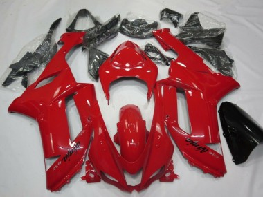 Preisgünstige Kawasaki ZX6R Motorrad Verkleidung 2007-2008 - Rot