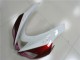 Preisgünstige Kawasaki ZX6R Motorrad Verkleidung 2007-2008 - Weiss Schwarz Rot