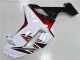 Preisgünstige Kawasaki ZX6R Motorrad Verkleidung 2007-2008 - Weiss Schwarz Rot