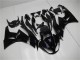 Preisgünstige Kawasaki ZX6R Motorrad Verkleidung 2009-2012 - Glanzendes Schwarz