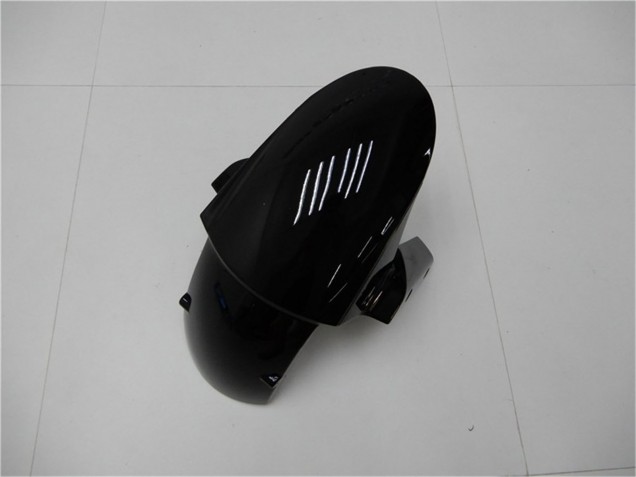 Preisgünstige Kawasaki ZX6R Motorrad Verkleidung 2009-2012 - Hellblau Glanzendes Schwarz