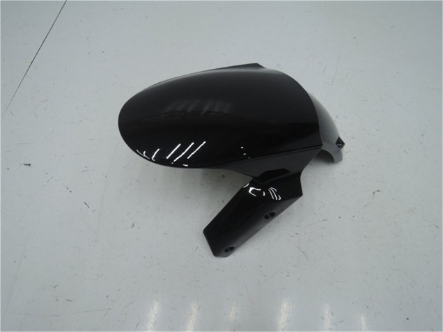 Preisgünstige Kawasaki ZX6R Motorrad Verkleidung Kit 2009-2012 - Grun Glanzendes Schwarz