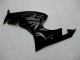 Preisgünstige Kawasaki ZX6R Motorrad Verkleidung 2009-2012 - Glanzendes Schwarz Grun