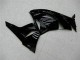 Preisgünstige Kawasaki ZX6R Motorrad Verkleidung 2009-2012 - Glanzendes Schwarz Grun