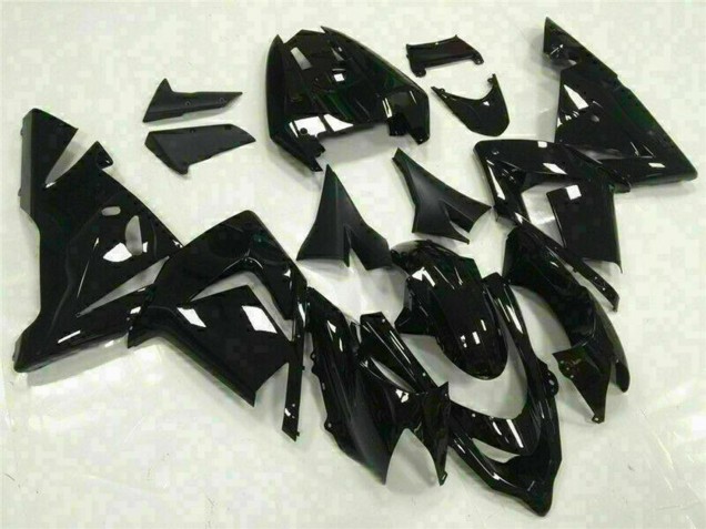 Preisgünstige Kawasaki ZX10R Motorrad Verkleidung 2004-2005 - Glanzendes Schwarz