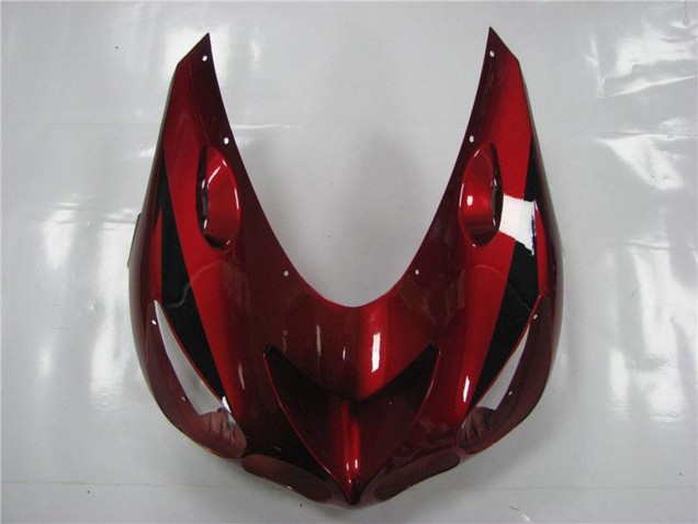 Preisgünstige Kawasaki ZX14R ZZR1400 Motorrad Verkleidung 2006-2011 - Rot Schwarz