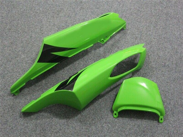 Preisgünstige Kawasaki ZX14R ZZR1400 Motorrad Verkleidung 2006-2011 - Grun Glanzendes Schwarz