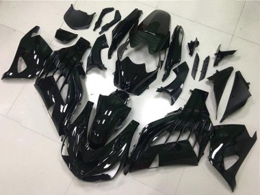 Preisgünstige Kawasaki ZX14R ZZR1400 Motorrad Verkleidung 2012-2024 - Glanzendes Schwarz